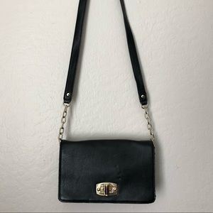 Merona | Black Crossbody Purse